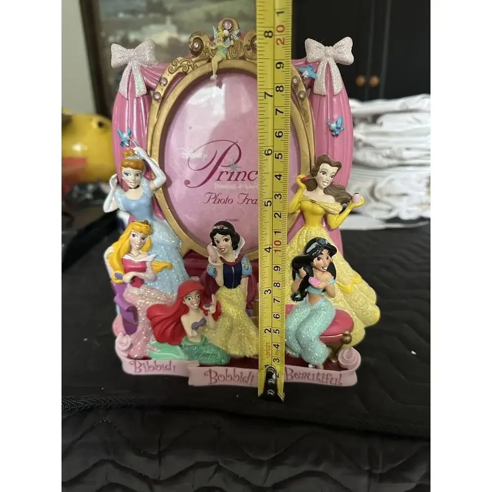 Disney Parks Princess Boutique Photo Frame 3D Sculptured 4x6 Resin New In Box